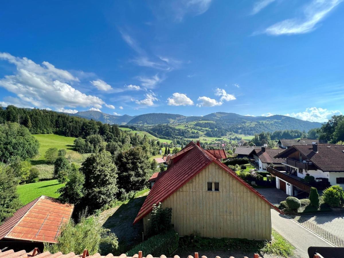 Ferienwohnung Alpenliebe-Mit Bergblick Oberstaufen Exterior foto
