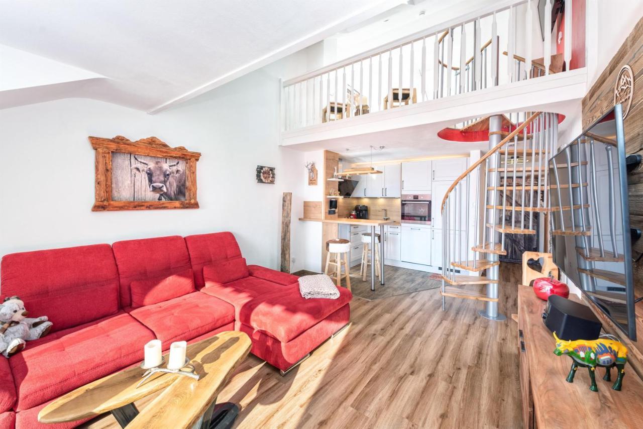 Ferienwohnung Alpenliebe-Mit Bergblick Oberstaufen Exterior foto